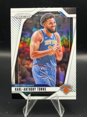 2024-25 Prizm Karl Anthony-Towns White Prizm #32/175 Jersey Number JSY# Champs