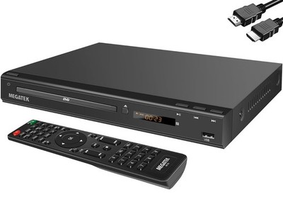 Region Free HDMI DVD Player for TV 1080P Upscaling Small Home Use