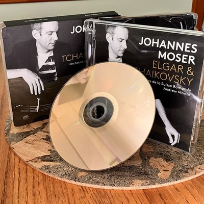 Johannes Moser Elgar Tchaikovsky Cello GOLD SACD 5.0/2.0  A. Manze RTS eSPACE2