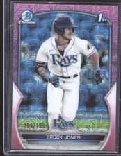 2023 1st Bowman Brock Jones #BCP-115 Pink Mojo Refractor /199