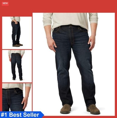 Men's Regular Straight Fit Jean Pants