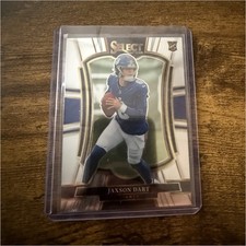Jaxson Dart 2025 Panini Select Premier Level Rookie Giants #193 NFL