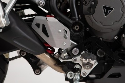SW-Motech Fersenschutz rechts Silbern  passt für Triumph Tiger 900/GT/Rally/P...