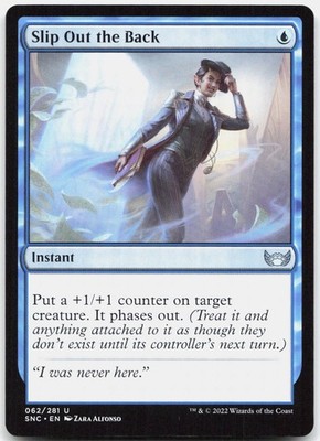 Slip Out the Back 62 NM Streets of New Capenna Uncommon Magic: The Gathering