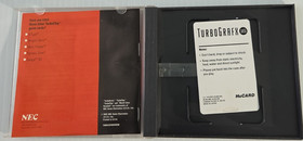 TurboGrafx 16 World Class Baseball 1989 Case, Manual, game  HuCard