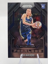 PAIGE BUECKERS 2025 PRIZM WNBA FEARLESS ROOKIE #13 DALLAS WINGS Q4193
