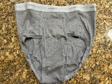 Vintage Hanes Briefs Size Large Fashion Colors HTF 36-38  