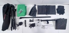 Podcast / Video Creator Studio Bundle   Tripod, Boom Arm, 5x7 Green Screen