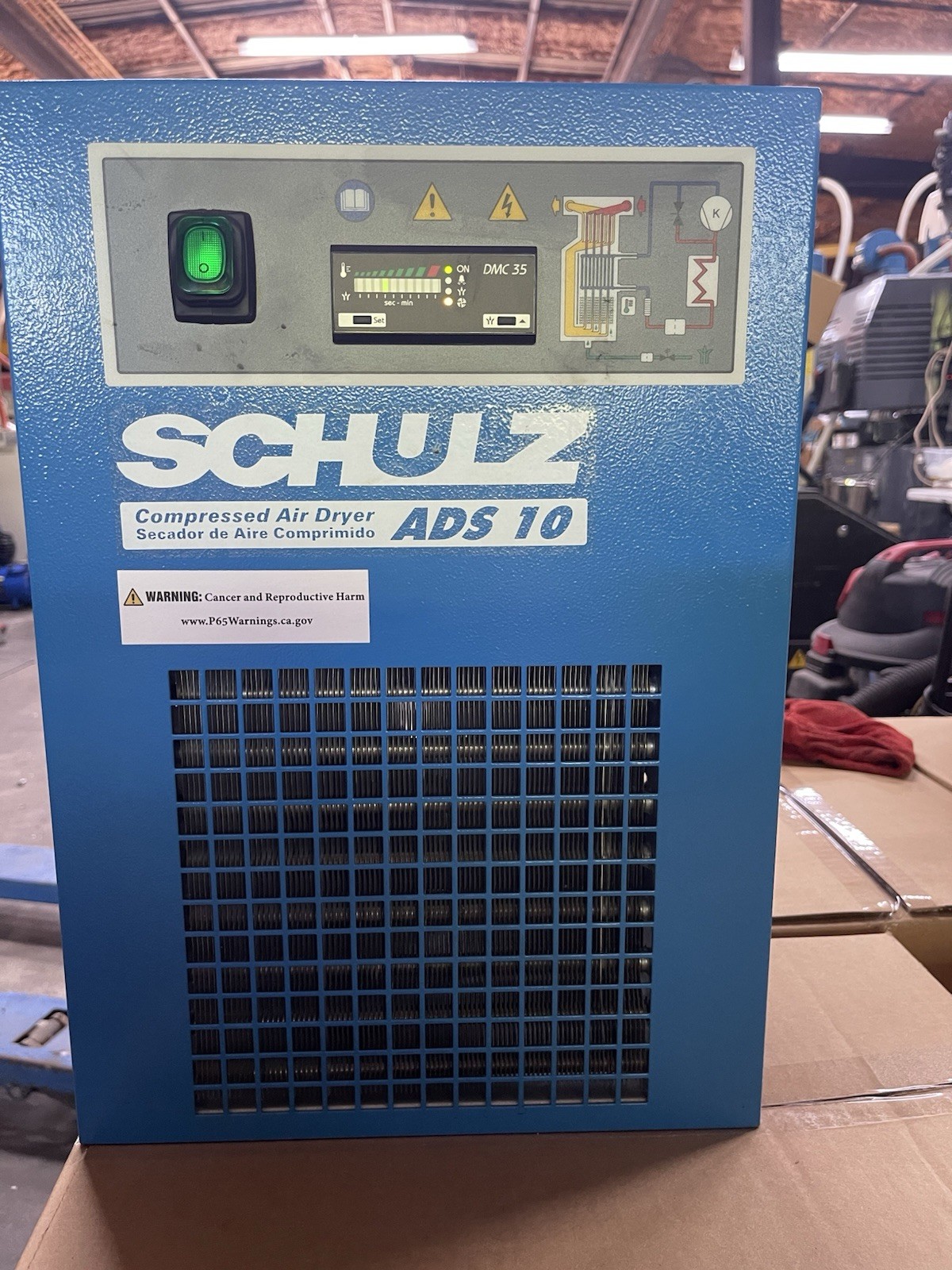 Schulz ADS 10 Compressed Air Dryer Pristine!!