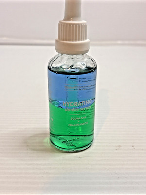 Global Beauty Care Hydrating Double Serum Squalane Niacinamide 1.7 Oz Face Care