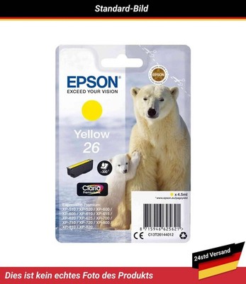 C13T26144012 Epson Expression Premium XP-600 Tintenpatrone Gelb