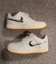 Talla 12 - Travis Scott x Nike Air Force 1 Sail