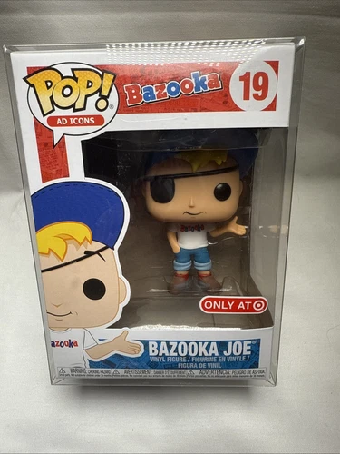 Funko Pop! Ad Icons Bazooka Joe # 19 Target Exclusive w/ Protector NIB Free Ship