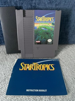 Star Tropics - with Manual (Nintendo Entertainment System) Tested and Working!