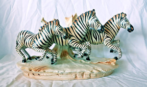 Porcelain Zebra | eBay