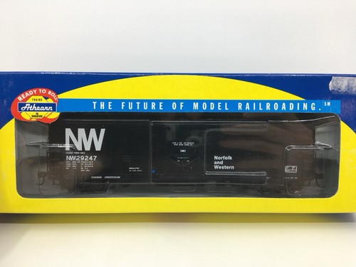 Coche de carga HO Athearn 91266 Norfolk & Western 50’ PD Youngstown puerta enchufable N&W #29247 | Condition: Used