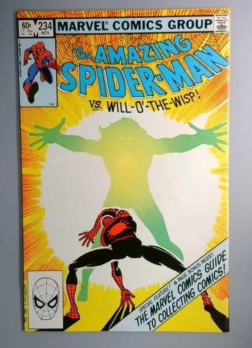 Amazing Spider-Man #234 VF+ Contains Marvel Guide to Collecting Comics Marvel