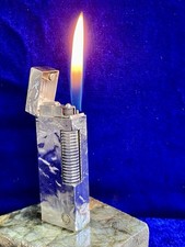 Dunhill Lighter Vintage Rollagas Super Mint C...