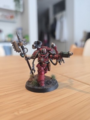 Warhammer 40.000 Parimaris Tech Marine Painted Ultramarine Games Workshop
