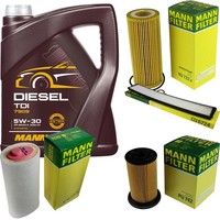 Mann Inspektionspaket 5L Mannol Diesel TDI 5W-30 FüR BMW E46 318D 318Td