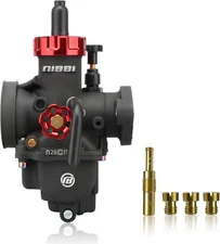 NIBBI Carburetor PE28mm, Fits 200cc-250cc Flange Motorcycle PE28mm-FL 
