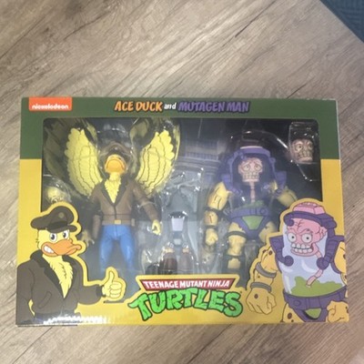 NECA Teenage Mutant Ninja Turtles Ace Duck & Mutagen Man Figure Set 2021