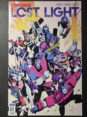 The Transformers: Lost Light #21 Cover Variant - B (IDW Publishing July 2018)