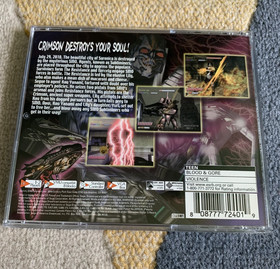 Death Crimson OX Sega Dreamcast CIB Complete Disc Case Manual Tested Works