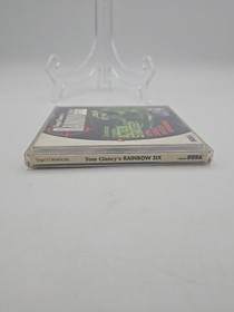 Tom Clancys Rainbow Six Sega Dreamcast CIB Complete Tested Strategy Shooter Game