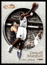 Donyell Marshall 2000-01 Fleer Futures #183 Jazz NBA READ FREE SHIP AutographDen
