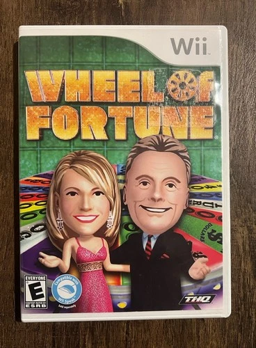 Wheel of Fortune (Nintendo Wii, 2010) Fully Tested And Complete