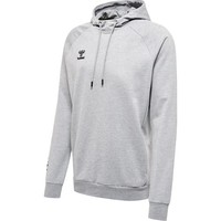 Hummel Hmlmove Grid Cotton Hoodie - Grey Melange /Gr: S