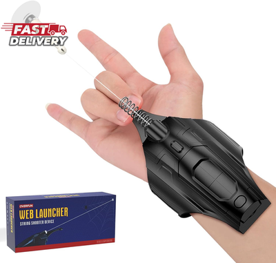 Web Launcher String Shooters Toy Upgrade 2.0, Cool Gadgets Spider