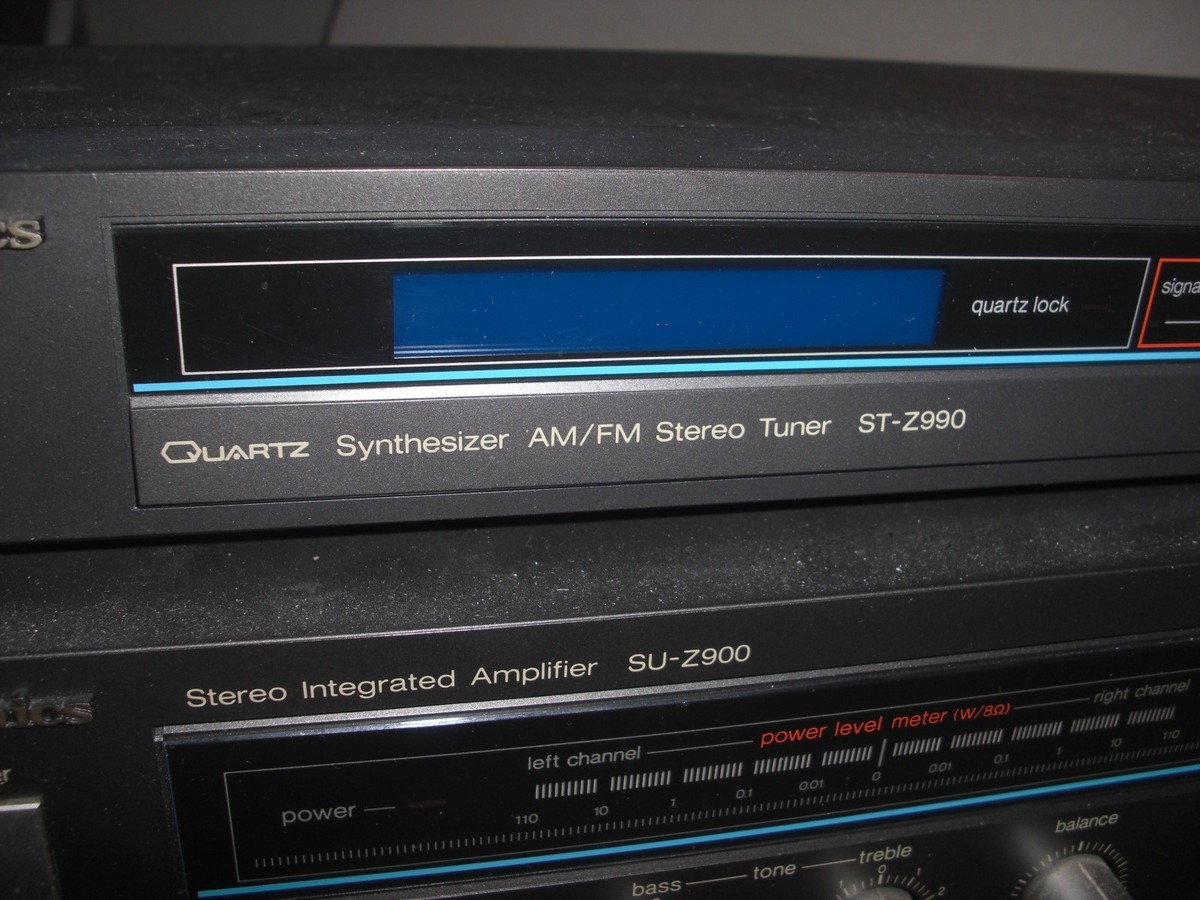 WORKING Technics Stereo: SU-Z900 Integrated Amp/ST-Z990 Tuner/RS
