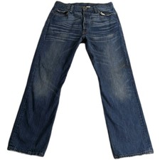 Vintage Levi's 501xx Button Fly Denim Jeans WPL423 Made In Mexico Size 36x32