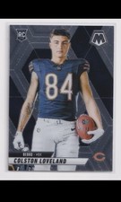 Colston Loveland 2025 Panini Mosaic - Rookie Variations #275 Silver Prizm (RC)