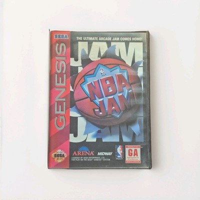 Arena NBA Jam Sega Genesis 1994 Multiplayer NTSC-U/C Basketball Sports Game