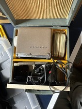 Antique Portable Mini 35mm Slide Projector in Original Box Box