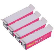 Lint-Free Nail Wipes for Gel Polish Removal - 1300 Cotton Pads, 4 Boxes