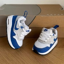 Nike Air Max 1 Easyon Royal Blue Toddler Sneakers DZ3309-104- SZ 4 C