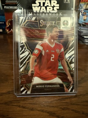 2020 SELECT UEFA EURO Mario Fernandes Zebra Prizm SSP Case Hit Russia / CSKA