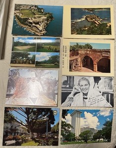 24 Different Postcards From Puerto Rico, New