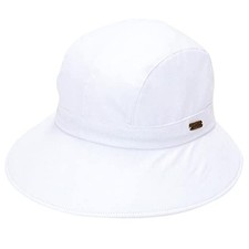 Packable Sun Hat Women Cotton Summer Hat, Beach Hats Foldable Drawstring 3.5