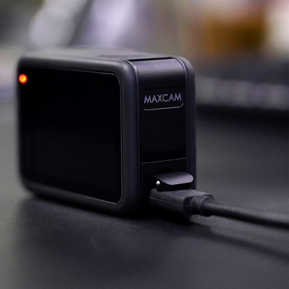 Aluminum Battery Door For GoPro HERO9/10/11/12/13 Black - USB Pass-Through Charging Cover