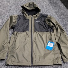 NWT Columbia youth XL 18/20 Rainy Trails II Omni-Tech Fleece Lined Jacket Hooded