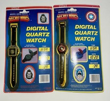 2 Marvel Secret Wars Doctor Doom Digital Watch   s By Nasta MOC 1984