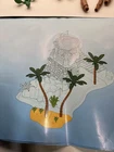 Vtg Playmobil Pirates Lagoon Beach Parts/ Accessories