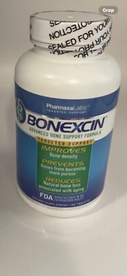 Bonexcin Bone Support Formula | Naturally Improve Bone Density 180 Tablets 6/27