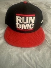 Run DMC New Era Hat Snapback Cap Red/Black Rare