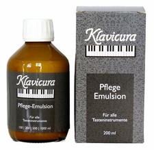 Klavicura Klavierpolitur 200 ml Tasten Reinigung Klavier Flügel Emulsion Holz